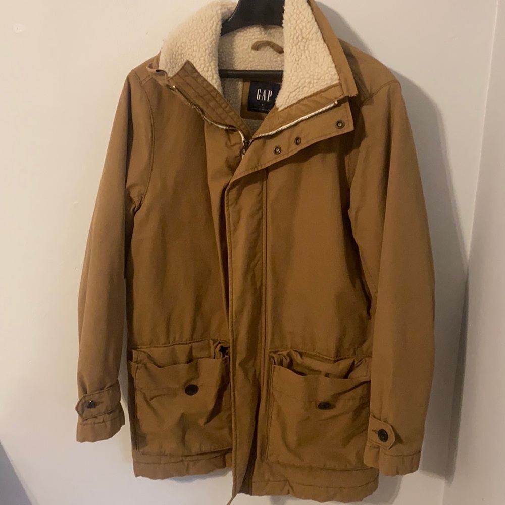 Men’s Gap Sherpa Lined Winter Coat